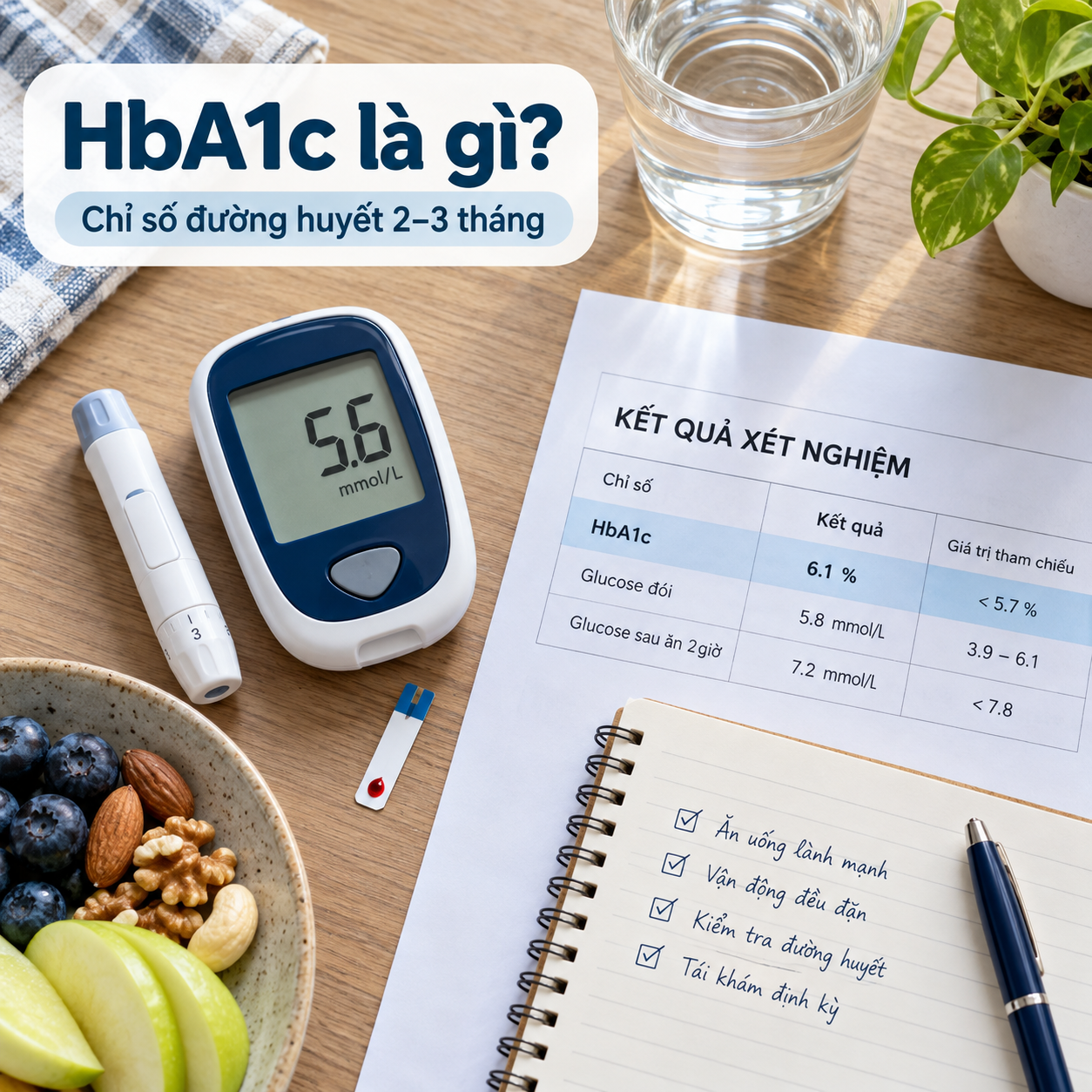 HbA1c Là Gì? Chỉ Số HbA1c Bao Nhiêu Là Bình Thường?
